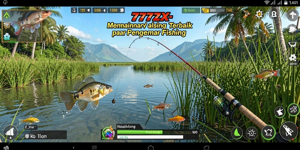 Tangkapan ikan unik dalam gameplay 777ZX yang menegangkan.