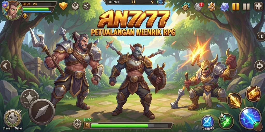 Tampilan menarik dari gameplay AN777 dalam dunia RPG yang memukau.