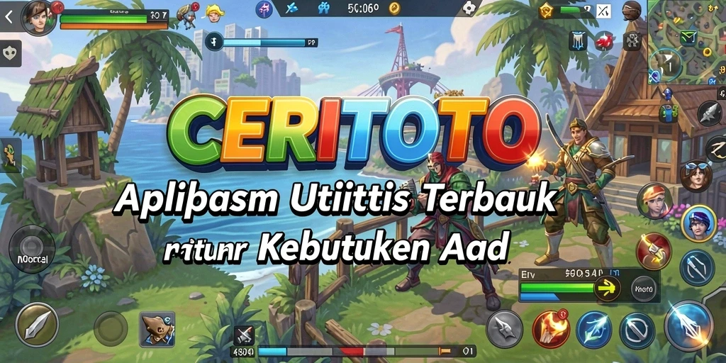 Tampilan antarmuka CERITOTO yang intuitif dan informatif.