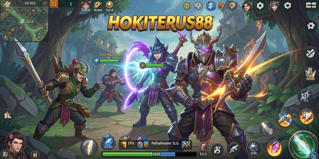 Tampilan gameplay HOKITERUS88 yang menarik dan strategis.