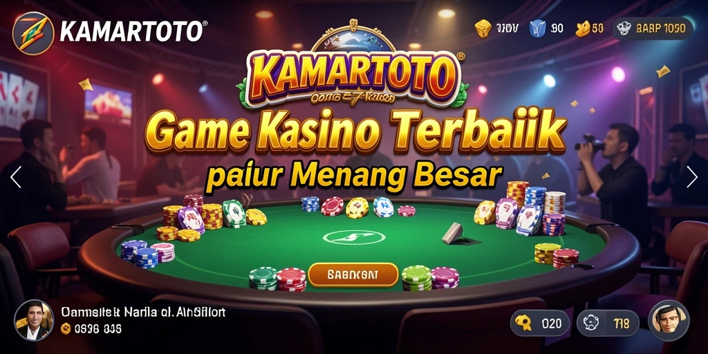 Tampilan gameplay KAMARTOTO yang seru dan mengasyikkan.