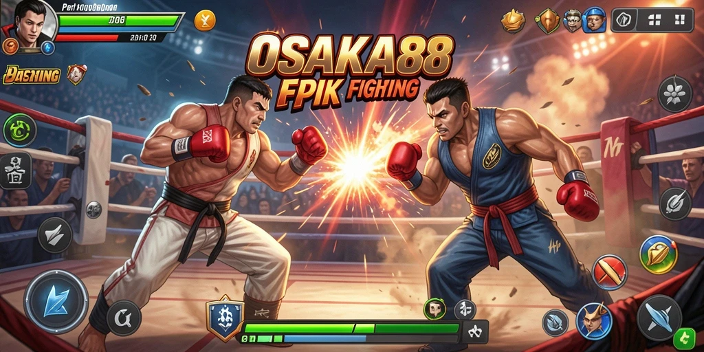 Gameplay Fighting yang seru dengan grafis menawan.