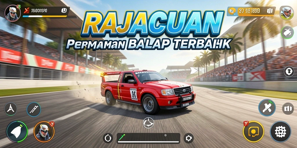 Gameplay seru dan menantang dalam RAJACUAN.