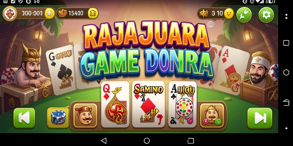 Tampilan gameplay RAJAJUARA yang mengasyikkan dan penuh tantangan.