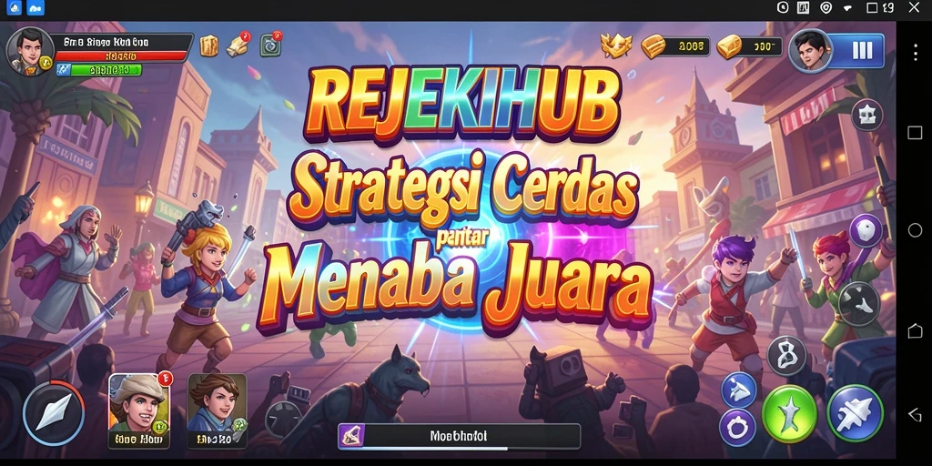 Tampilan gameplay REJEKIHUB yang menegangkan dengan elemen strategi yang mendalam.