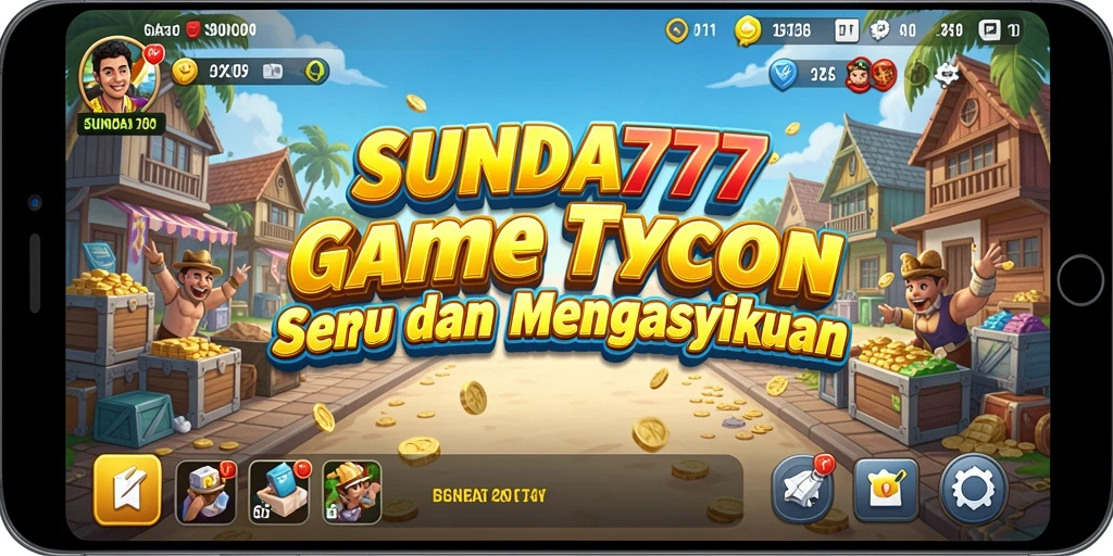 Tampilan gameplay <strong>SUNDA777</strong> yang penuh warna dan dinamis.